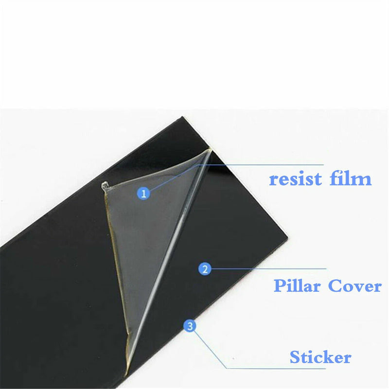 Mazda 3 Axela Sedan Door Trim Pillar Posts Black Cover (2019–2023)