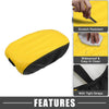 Dodge Charger Black Yellow Center Console Armrest Pad Cover (2015-2022)