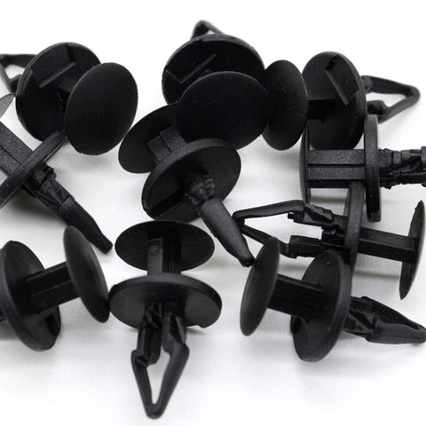 GMC Chevrolet Cadillac Buick 20 x Black Nylon Push Retainer Clips