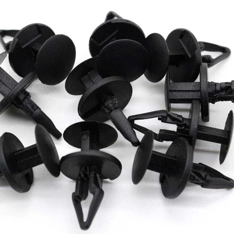 GMC Chevrolet Cadillac Buick 20 x Black Nylon Push Retainer Clips