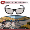 Motorcycle Riding Goggles Light Gray Lens Black Frame Tri-acetel Cellulose