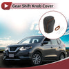 Nissan Rogue Sport (2017-2022) Black Brown Car Gear Shift Knob Cover