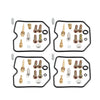 Kawasaki GPX600 GPX750 ZX600C ZX750 4x Carburetor Repair Kit (1988-1997)
