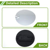 Ford Focus (2007-2011) - Silver Fuel Filler Flap Cover Fuel Tank Door Cap