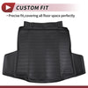 Chevy Malibu 2016-2025 Long Grid Pattern Cargo Liner Rear Trunk Mat