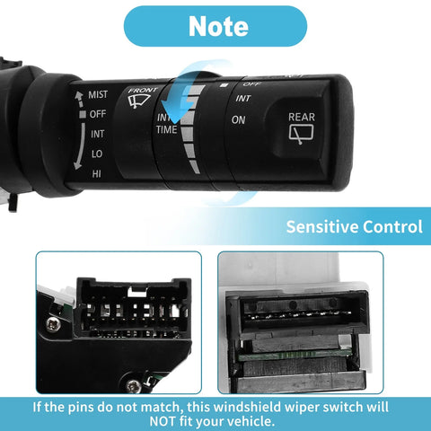 Nissan Pathfinder Windshield Wiper Control Switch (2007-2012)