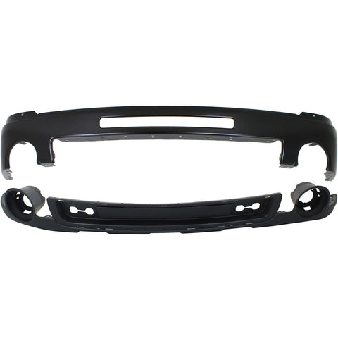 Front Bumper Kit For 2007-2013 GMC Sierra 1500 Truck