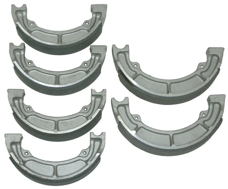 Kawasaki Bayou 220 / 250 / 185 2 x Front & Rear Brake Shoes (1986–1988)