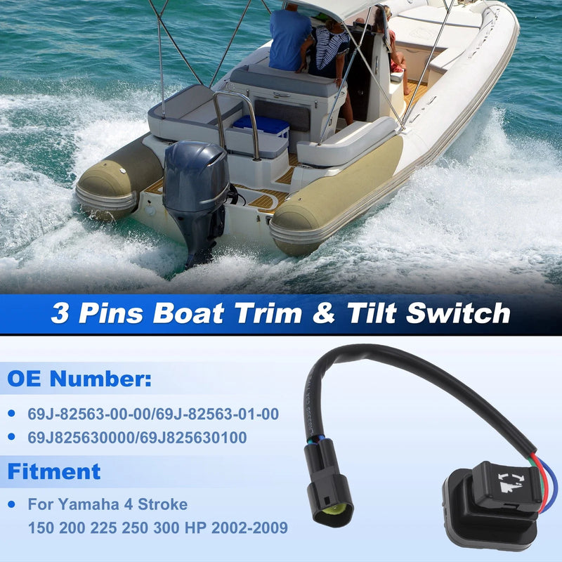 Yamaha 4 Stroke 150–300 HP Trim and Tilt Switch