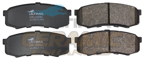 TOYOTA LANDCRUISER VDJ78 VDJ79 4.5L 1VD 1VDFT CERAMIC REAR BRAKE PADS