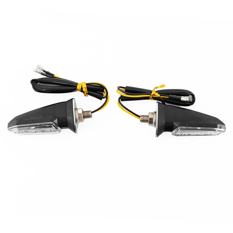 Dirt Bike - Amber Turn Signal Light 2 x Universal Motorcycle LED Indicators