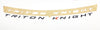 Mitsubishi Triton L200 3D Logo Emblem Badge (2006-2023)