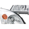 Toyota Prado 120 Series LH+RH / Pair / Chrome Headlights (2002–2009)
