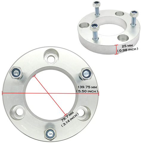 Mitsubishi Triton L200 25MM Coil Shock Spacers (2005-2023)