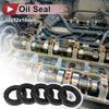 Rotary Shaft Seal 32x52x10mm Oil Seal Nitrile 70 Durometer Rubber 5 Pcs