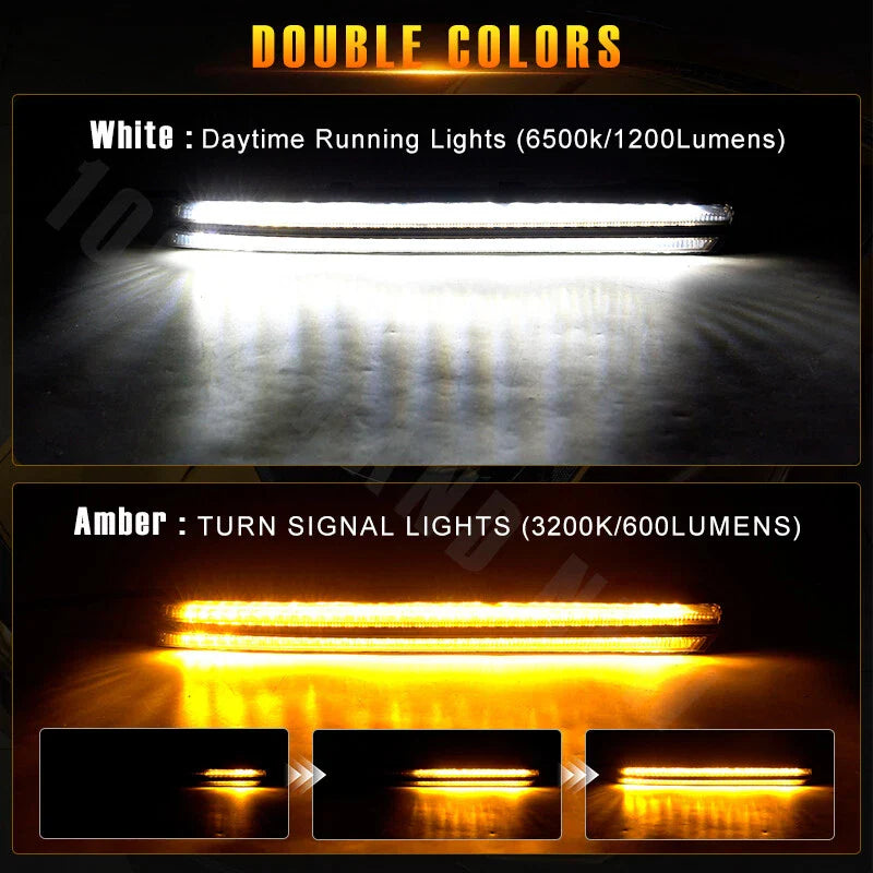 Corvette C8 Stingray Carbon Flash LED Fog Light Bars (2020-2023)