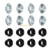 Yamaha Front / Rear 2 x M10x1.25 Wheel Nut & Washer