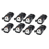 USCAR EV1 EV6 EV14 LS1 LS2 LS3 8x Fuel Injector Adapters 2 Pins