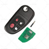 Jaguar XJ, X-Type, S-Type Transponder Remote Key Fob (2002-2008)