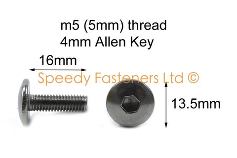 Honda CBR 600 900 Fireblade VTR VFR Stainless Steel Fairing Bolts m5 m6