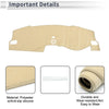 Honda Civic FL5 2022-2024 Sun Protector Pad Beige Dashboard Cover Mat