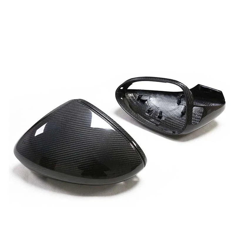 Porsche Panamera 2017-2021 Real Carbon Fiber Replace Side Mirror Caps Cover