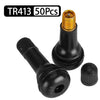 Car TR412 TR413 TR414 100 Pcs Snap In Tire Rubber Valve Stems