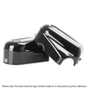 Harley Softail (2008-2017) Black / Chrome Rear Axle Cover Caps