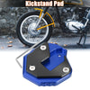 SUZUKI Hayabusa GSX1300R Set Motorcycle Kickstand Stand Pad Black Blue