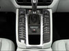 Macan 2015-2020 Real Carbon Fiber Center Console Multimedia Buttons Trim Fit