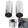 Harley Electra Tri Glide FLHX Smooth Fork Tube Slider Covers (2009-2023)