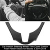 Mazda 3 Carbon Fiber Steering Wheel Trim Cover (2014-2016)
