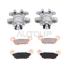 John Deere Gator HPX 4x4 Brake Caliper Assembly / Front & Rear Pads /