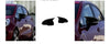Kia Rio (2012-2016) 2 Piece Gloss Black Side View Mirror Covers