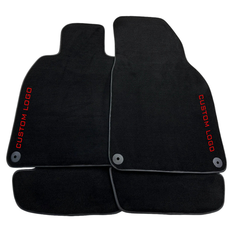 Porsche 911 Classic Custom Black Carpet Floor Mats (1963-1989)