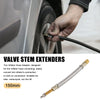 Car Auto Motorcycle 2 x Tire Valve Stem Inflator Extender Hose