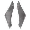 Suzuki GSXR1000 Black Carbon Fiber Tank Side Fairings Trim (2005-2006)