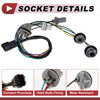 Kia Soul 2.0L I4 Tail Light Socket Wiring (2014-2019)