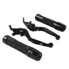 Honda CBR125R CBR150R Black Extendable Brake Clutch Levers (2004-2023)
