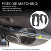 Mercedes-Benz GLA (2015) - Black Set Car Door Leather Anti Kick Pad Sticker