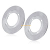 Yamaha Rhino 700 YXR700F 2x Rear Brake Disc Rotor (2008–2013)