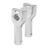 1in Bar Harley Dyna Low Rider Softail Deluxe Handlebar Riser 4in Chrome