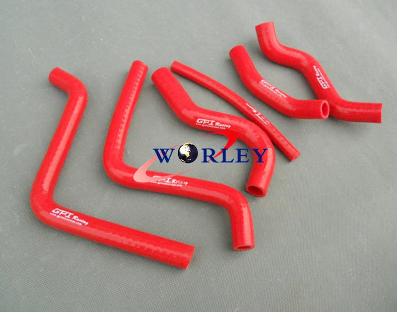 Honda CR125 CR125R Black Silicone Radiator Hose (2000-2002)