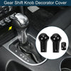 Ford Mustang 2015-2023 Black Console Decorator Gear Shift Knob Cover
