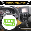 Jeep Wrangler JK JKU AC Switch Control Cover Trim (2011-2017)
