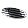 Ford F150 F250 F350 Oval Grille Cover US Flag Badge (2015-2023)
