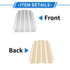 Hyundai Tucson IX35 (2016-2021) Silver Tone 6 Pcs Door Pillar Window Trim