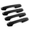 Honda Accord Sedan Black Exterior Door Handle Cover Trim (2003-2007)