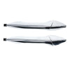 Hyundai i30 Door Handle Outer 2 x Chrome Rear Left+Right (2012–2017)