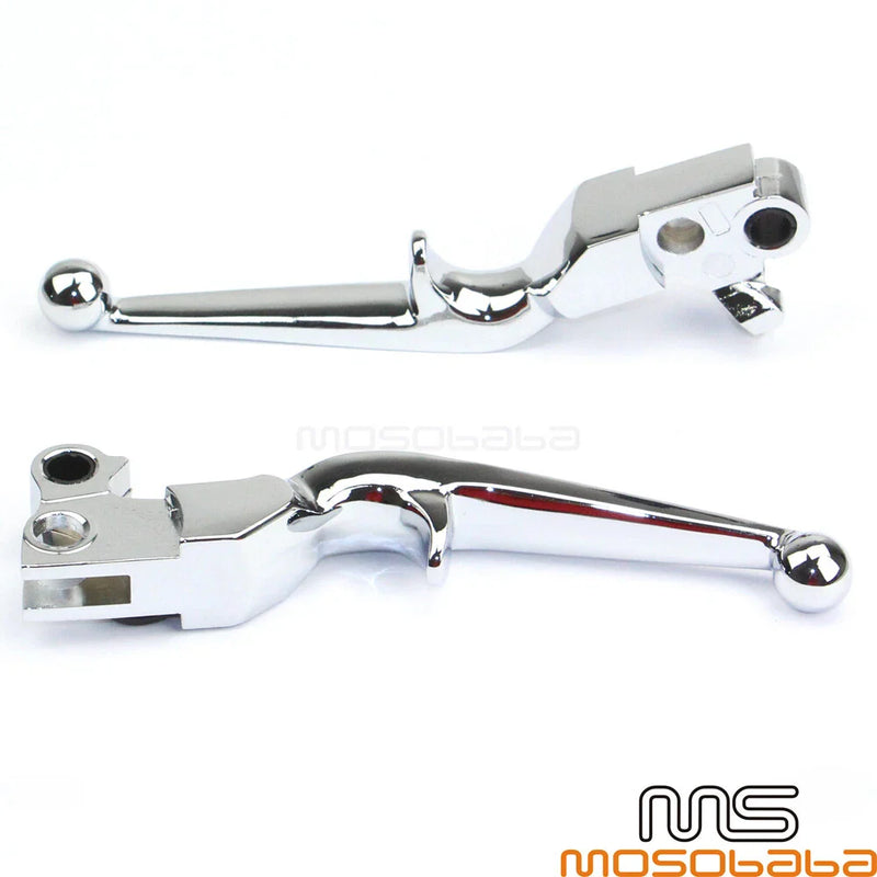 Harley Softail FLSTSC FLSTF FLSTN FXSTC Chrome Hand Lever Clutch Brake Lever (2000-2017)